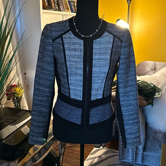 White House Black Market Jackets & Blazers - White House Black Market zip up blazer jacket